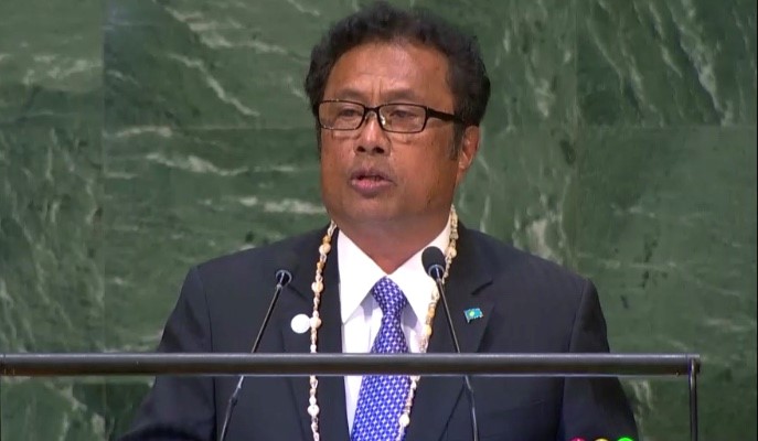 Palau President H.E Tommy Remengesau Jr